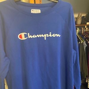 Champion sweatshirt Royal blue 3 X